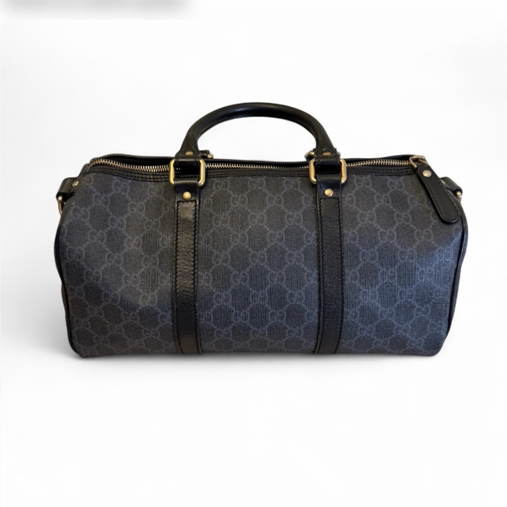 Gucci Monogram Black Duffel Bag - Picture 3 of 16